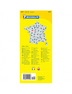 MN 317 Indre-et-Loire - Maine-et-Loire térkép 2
