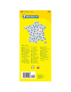 MN 320 Cote-d'Or - Saone-et-Loire térkép - 2018 2