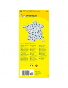 MN 322 Deux-Sévres - Vienne térkép - 2020 2