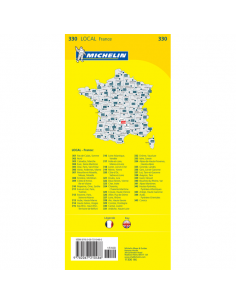 MN 330 Cantal - Lozére térkép - 2019 2