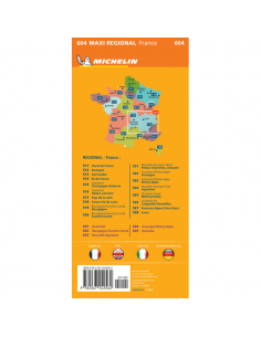 MN 604 AUVERGNE - RHONE-ALPES - MAXI regionális térkép 2