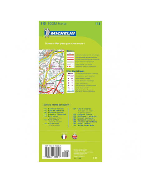 MN 113 ZOOM Provence - Camargue térkép