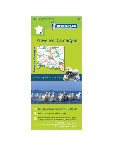 MN 113 ZOOM Provence - Camargue térkép
