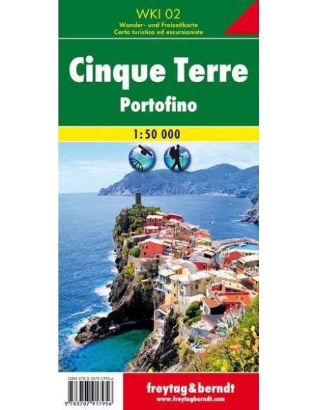 WKI 02 Cinque Terre - Portofino térkép