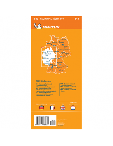 MN 543 Allemagne Centre-Quest -...