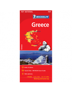 MN 737 Greece - Görögország térkép