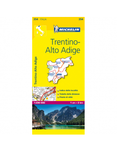 MN 354 Trentino - Alto Adige térkép - 2019
