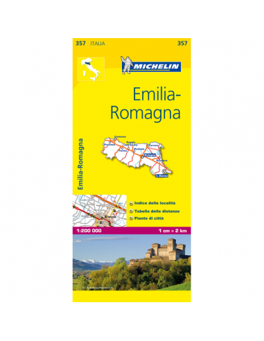 MN 357 Emilia-Romagna térkép - 2020