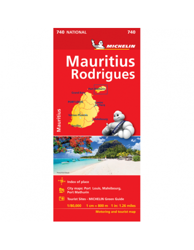 MN 740 Mauritius-Rodrigues térkép