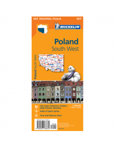 MN 557 Poland South West - Délnyugat-Lengyelország térkép... 2