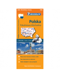 MN 558 Poland South East - Délkelet-Lengyelország térkép