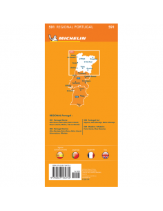 MN 591 Portugal Norte - Észak-Portugália térkép - 2023 2