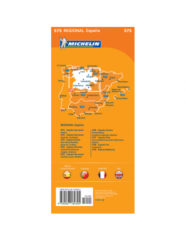 MN 575 Espana Noroeste - Castilla y León -...