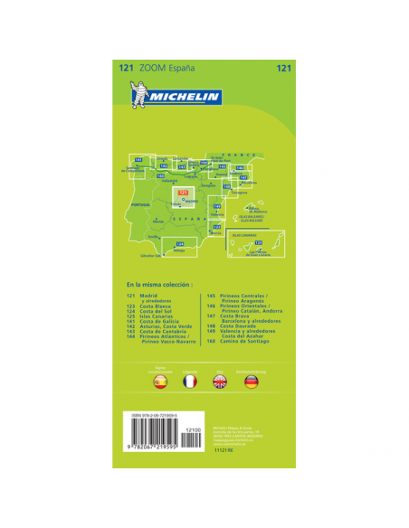 MN 121 ZOOM Madrid y alrededores - Madrid és környéke térkép - 2017