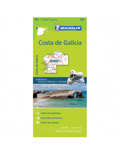 MN 141 ZOOM Costa de Galicia térkép - 2020