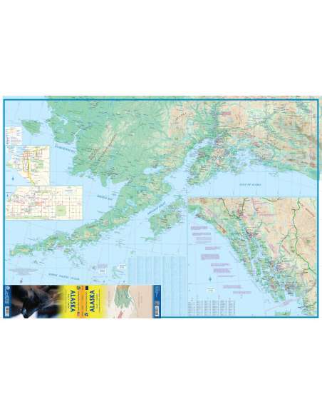 Alaska - Alaszka térkép