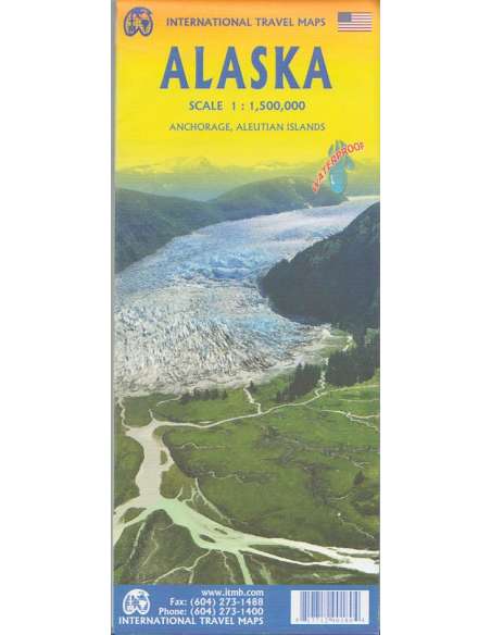 Alaska - Alaszka térkép