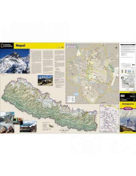 NG 3003 Annapurna - Adventure térkép - vízálló