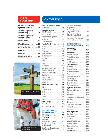 Scotland's Highlands and Islands 5. - Skót-Felföld és szigetei útikönyv - Lonely Planet