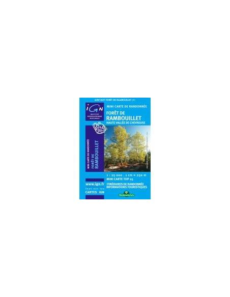 IGN Foret de Rambouillet mini turistatérkép M2215 OT