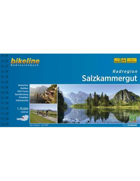 Salzkammergut Radregion kerékpáratlasz