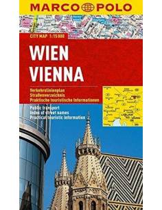 Bécs - Vienna City Map - MARCO POLO