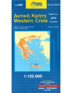 Western Crete - Nyugat-Kréta térkép 089