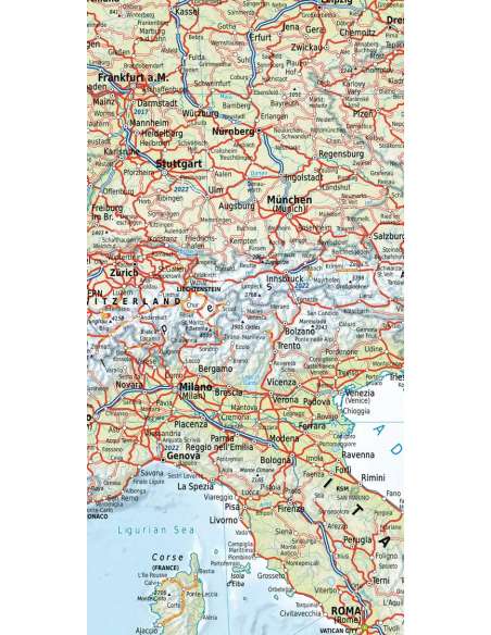 Railmap Europe - Európa vasúti térképe