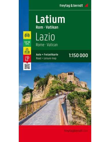 Lazio - Rome - Vatican - Róma - Vatikán térkép...