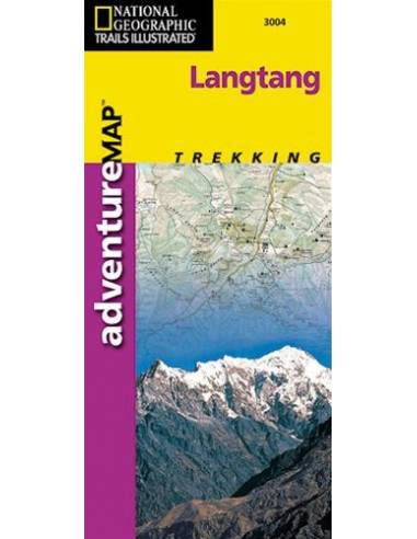 NG 3004 Langtang térkép