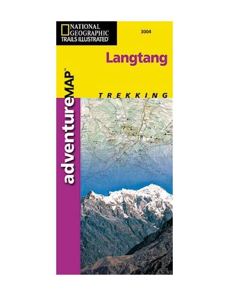 NG 3004 Langtang térkép