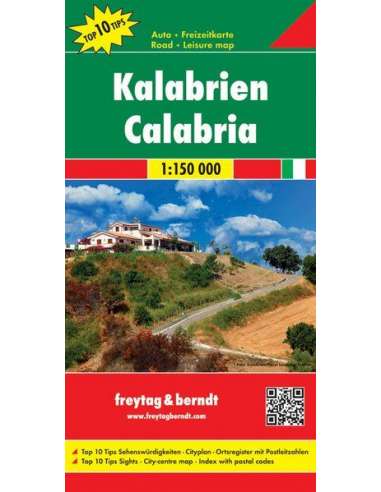 Calabria - térkép - Dél-Olaszország - TOP10