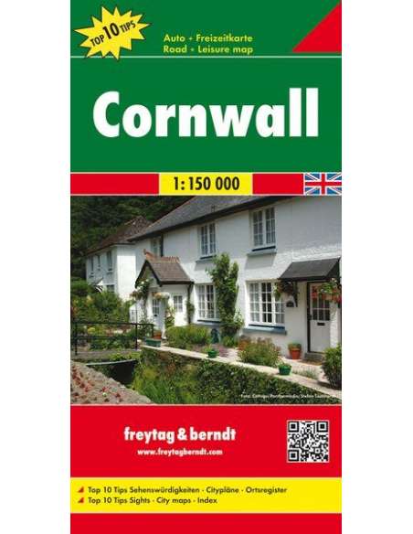 Cornwall térkép - TOP10