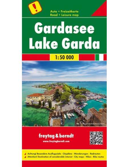 Gardasee - Lago di Garda - Garda-tó térkép