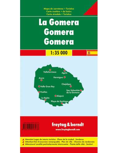 La Gomera - Gomera térkép