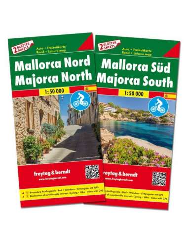 Mallorca Nord & Süd - Mallorca észak - dél térképcsomag