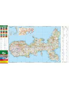 Elba pocket map - Elba laminált zsebtérkép 2
