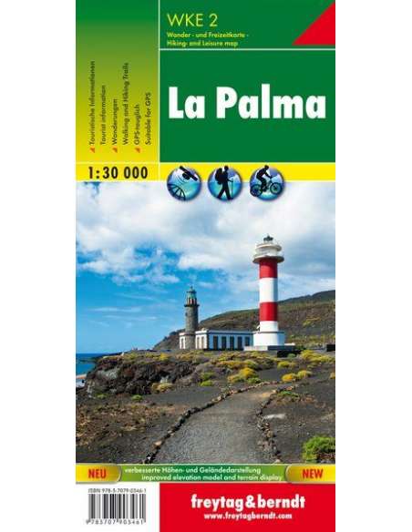 WKE 2 La Palma túratérkép