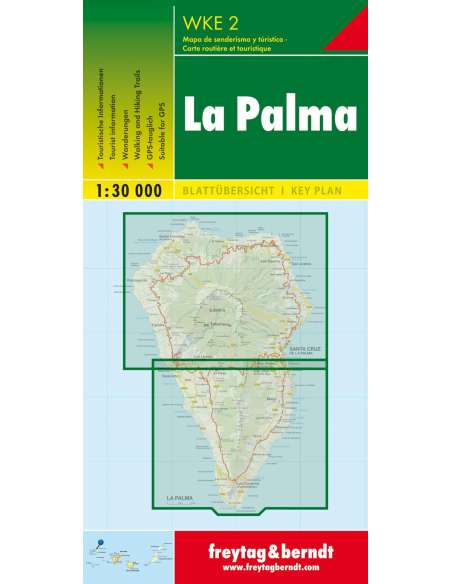 WKE 2 La Palma túratérkép