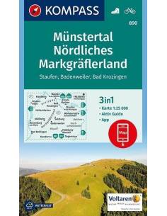 KK 890 Münstertal, Nördliches Markgräflerland, Staufen,...