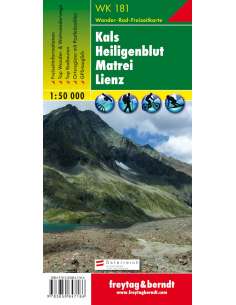 WK 181 Kals – Heiligenblut – Matrei – Lienz térkép