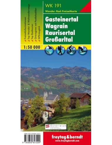WK 191 Gasteinertal - Wagrain - Raurisertal -...