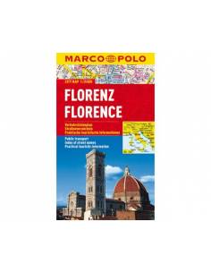 Firenze city map (Marco Polo) laminált
