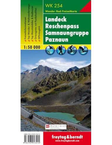 WK 254 Landeck - Reschenpass - Samnaungruppe -...
