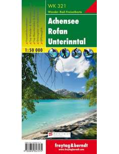 WK 321 Achensee - Rofan - Unterinntal túratérkép