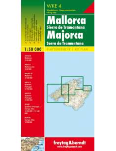 WK E4 Mallorca - Tramuntana túratérkép 2