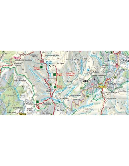 WK E4 Mallorca - Tramuntana túratérkép