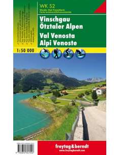 WK S2 Vinschgau - Ötztaler Alpen túratérkép