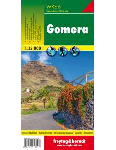 WKE 6 Gomera turistatérkép