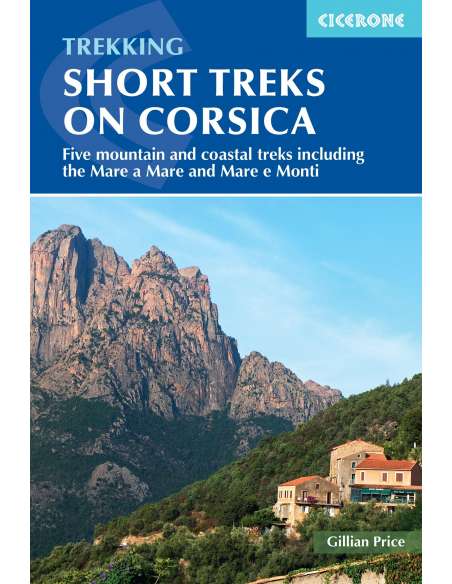 Short Treks on Corsica - Korzika túrakönyv